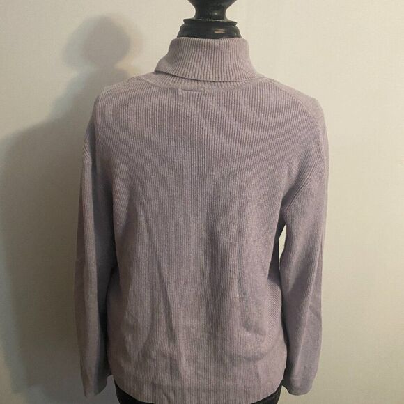 Old Navy Lavender Knit turtleneck sweater, size XXL - Picture 3 of 5